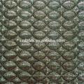 thermal fabric,3 layers quilting embroidery fabric with mesh cloth